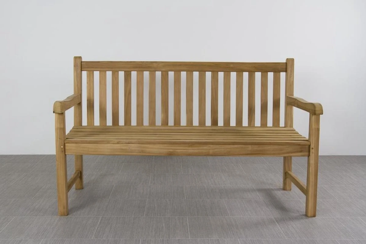 Teak houten tuinbank Bison - 150 cm. Teak Houten Tuinbank Bison - 150 Cm. -Tuinmeubelseries Winkel 1200x800 63
