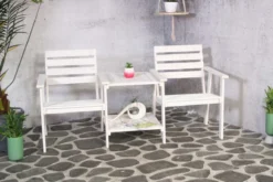 Tuinbank - Romeo Tete A Tete - Wit - 170cm -Tuinmeubelseries Winkel 1200x800 82