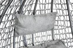 Hangstoel - Ei Stoel - Met Grijze Standaard & Kussens - Tot 125kg -Tuinmeubelseries Winkel 1200x800 98