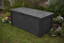 Keter Westwood Opbergbox - 570 L - 155x72.4x64.4 Cm - Grafiet -Tuinmeubelseries Winkel 1200x801 2