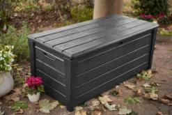 Keter Brightwood Opbergbox - 455L - 145x69,7x60,3 Cm - Grafiet -Tuinmeubelseries Winkel 1200x801 6