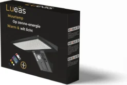 Lueas®- Draadloze LED Muurlamp Met Bewegingssensor – Met Afstandsbediening – Op Zonne-energie - Warm & Wit Licht -Tuinmeubelseries Winkel 1200x805 8