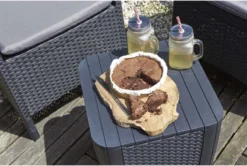 ALLIBERT Keter Luzon Opbergtafel - 39x39x43cm - Donkergrijs -Tuinmeubelseries Winkel 1200x806 3