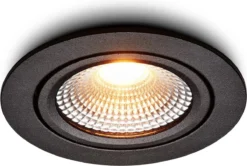 Ledisons LED Inbouwspots Zwart Met Driver - Dimbaar Kantelbaar IP54 3W 2700K Warm Wit Licht 240V 60 Stralingshoek >90 CRI Traploos Dimmen - Vivaro Zwart - Slechts 23MM Inbouwdiepte! 5 Jaar Garantie Energieverbruik: A++ -Tuinmeubelseries Winkel 1200x807 3