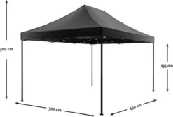 Easy Up 3x4,5m Zwart Luxe Partytent Opvouwbaar -Tuinmeubelseries Winkel 1200x813 1