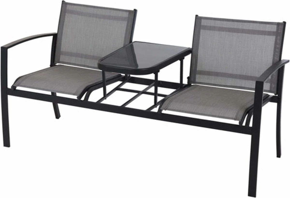 ProGarden Tuinbankje met tafel tweepersoons Pro Garden ProGarden Tuinbankje Met Tafel Tweepersoons -Tuinmeubelseries Winkel