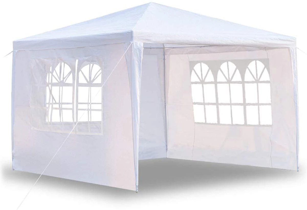 MaxxGarden Partytent - Paviljoen - 3x4m - Incl. Zijwanden - Waterdicht - Wit MaxxGarden Partytent - Paviljoen - 3x4m - Incl. Zijwanden - Waterdicht - Wit -Tuinmeubelseries Winkel 1200x820 7