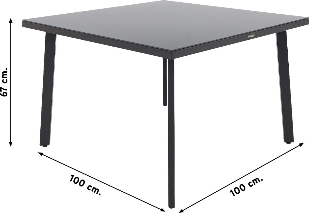 Wellington lounge dining set - Carbon black Wellington Lounge Dining Set - Carbon Black -Tuinmeubelseries Winkel 1200x827 3