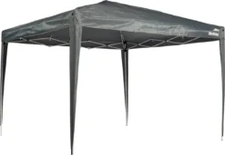 MaxxGarden Partytent - Paviljoen - 3x3 - Easy Up - Opvouwbaar - Waterdicht - Zwart