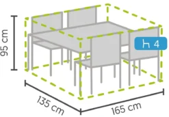 Weersbestendige Beschermhoes Tuinset (S) | 165 X 135 X 95 Cm | Premium | Waterproof | TÜV Rheinland Gecertificeerd | Hoes Voor Tuin | Waterdicht | Solution Dyed (verkleuring Onmogelijk) | Grijs / Antraciet 6 Weersbestendige Beschermhoes Tuinset (S) | 165 X 135 X 95 Cm | Premium | Waterproof | TÜV Rheinland Gecertificeerd | Hoes Voor Tuin | Waterdicht | Solution Dyed (verkleuring Onmogelijk) | Grijs / Antraciet -Tuinmeubelseries Winkel 1200x832 1