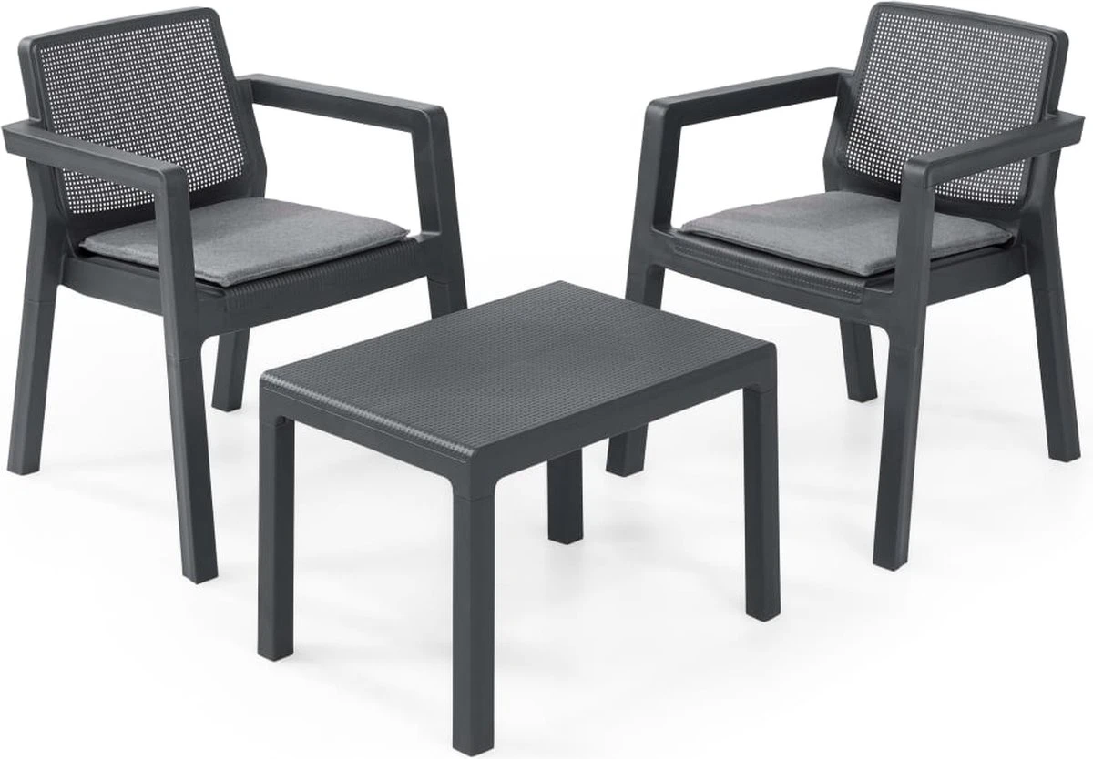 Keter Balkonset Emily grafiet Keter Balkonset Emily Grafiet -Tuinmeubelseries Winkel 1200x834 3