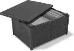 Allibert Arica Tuintafel - 79x59,5x42 Cm - Grafiet -Tuinmeubelseries Winkel 1200x836 1