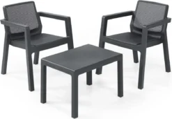 Keter Balkonset Emily Grafiet