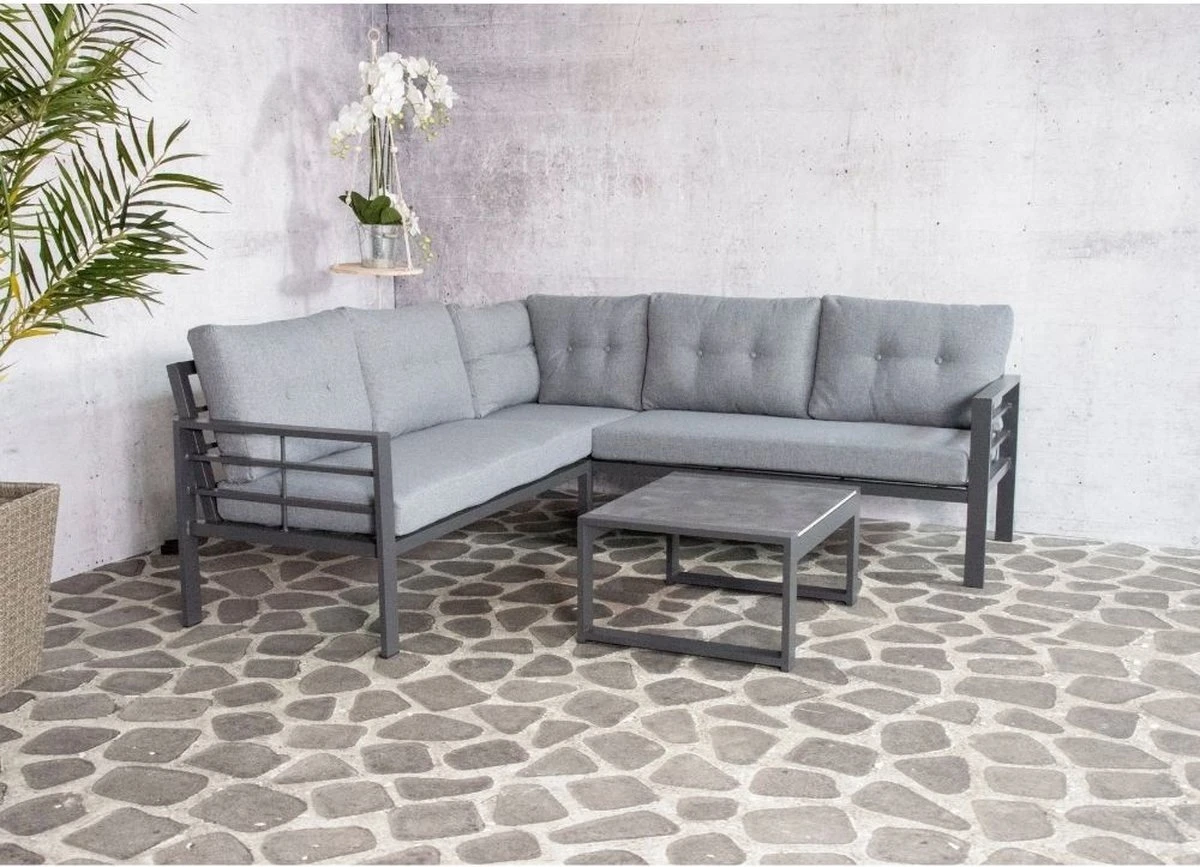 SenS-Line Elba Aluminium Loungeset | met Koffietafel SenS-Line Elba Aluminium Loungeset | Met Koffietafel -Tuinmeubelseries Winkel 1200x867 3