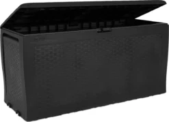 Keter Samoa Opbergbox - 270 L - 117x45x57 Cm - Grafiet -Tuinmeubelseries Winkel 1200x869 4