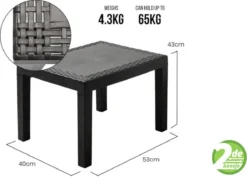 Pro Garden - Tuinset 5-delig Met Kussens -Tuinmeubelseries Winkel 1200x869 5