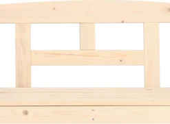 Merkloos Springos Tuinbank | Tuinbankje | Zitbank Buiten | Naaldhout | 119 X 78 X 45 Cm | Licht -Tuinmeubelseries Winkel 1200x881 1