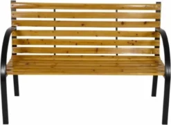 Dutcc 41142 - Tuinbank - Woodstock - 120 Cm – Zwart -Tuinmeubelseries Winkel 1200x881