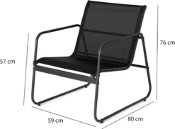 909 Outdoor Tuinset Camilla - 4-delig - Dubbele Zitbank - 2 Stoelen - Tafel - Stalenframe -Tuinmeubelseries Winkel 1200x882