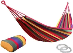 Hangmat - 200x80cm - 1 Persoons - Multi Color -Tuinmeubelseries Winkel 1200x884 2