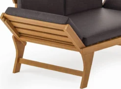 Loungebank Tuin FSC Antraciet – Makkelijk Verstelbaar Lounge Bank Balkon – Tuinbank Lounge Hardhout FSC – Perfecthomeshop -Tuinmeubelseries Winkel 1200x887 1