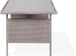 Beliani VITERBO - Loungeset Voor 8 - Grijs - PE Rotan -Tuinmeubelseries Winkel 1200x891 1