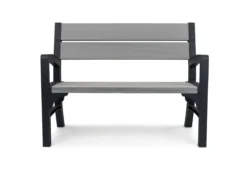 Keter Montero Tuinbank – 2-personen - 120x61x91cm - Grafiet