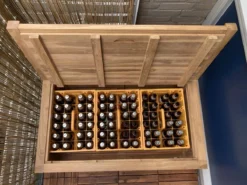 Kleine Teakhouten Tuinbank Met Opbergruimte - 100 X 60 X 90 Cm - Duurzaam Teakhout - Blijft Strak En Mooi - Sterke Constructie Om Lang Mee Te Gaan -Tuinmeubelseries Winkel 1200x899 1