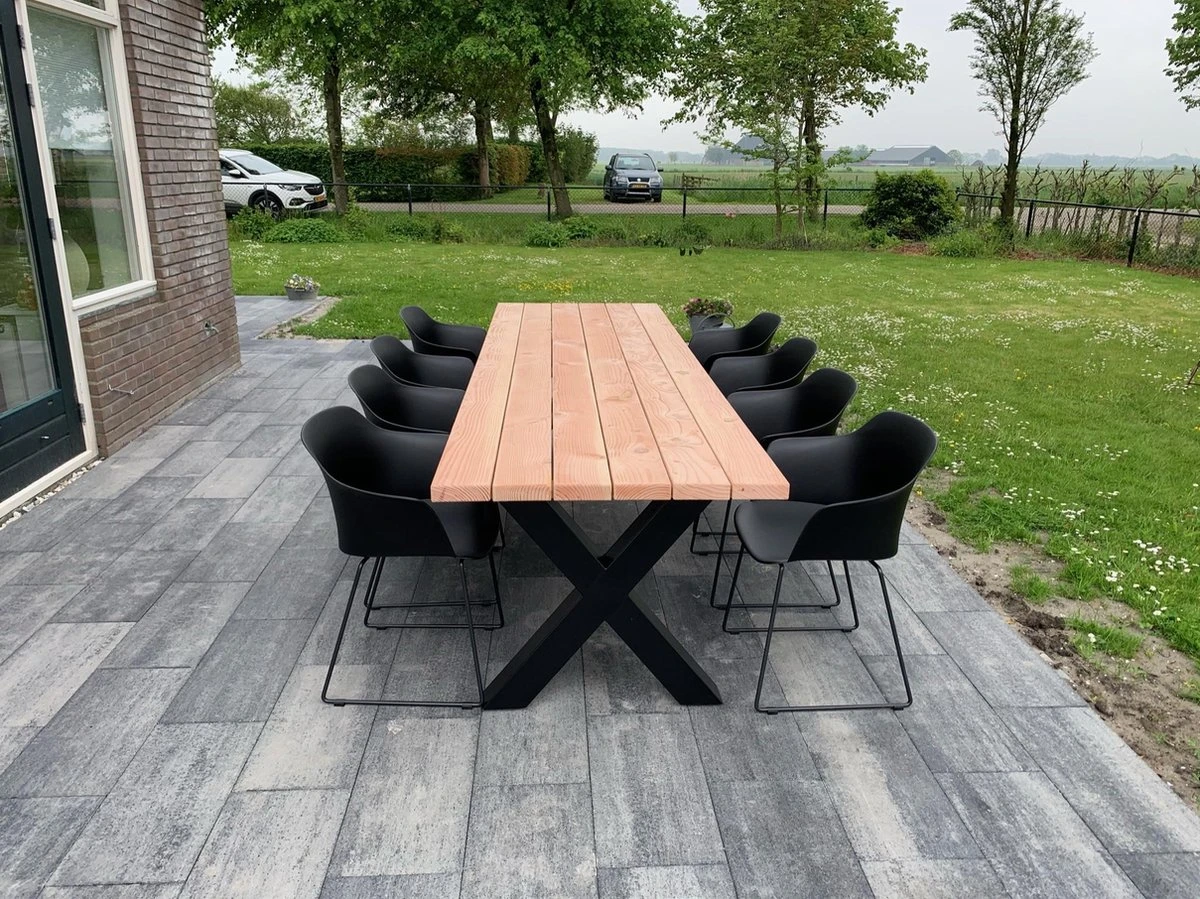 Tuintafel Douglas 300 cm x 90 cm | Stalen Poten | 8-10 personen | DuuMaa Tuintafel Douglas 300 Cm X 90 Cm | Stalen Poten | 8-10 Personen | DuuMaa -Tuinmeubelseries Winkel 1200x899 10