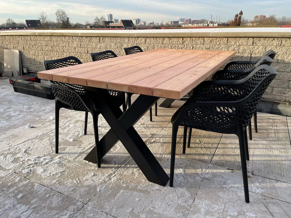 Tuintafel Douglas 300 cm x 90 cm | Stalen Poten | 8-10 personen | DuuMaa Tuintafel Douglas 300 Cm X 90 Cm | Stalen Poten | 8-10 Personen | DuuMaa -Tuinmeubelseries Winkel 1200x899 11