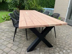 Tuintafel Douglas 300 Cm X 90 Cm | Stalen Poten | 8-10 Personen | DuuMaa 6 Tuintafel Douglas 300 Cm X 90 Cm | Stalen Poten | 8-10 Personen | DuuMaa -Tuinmeubelseries Winkel 1200x899 13