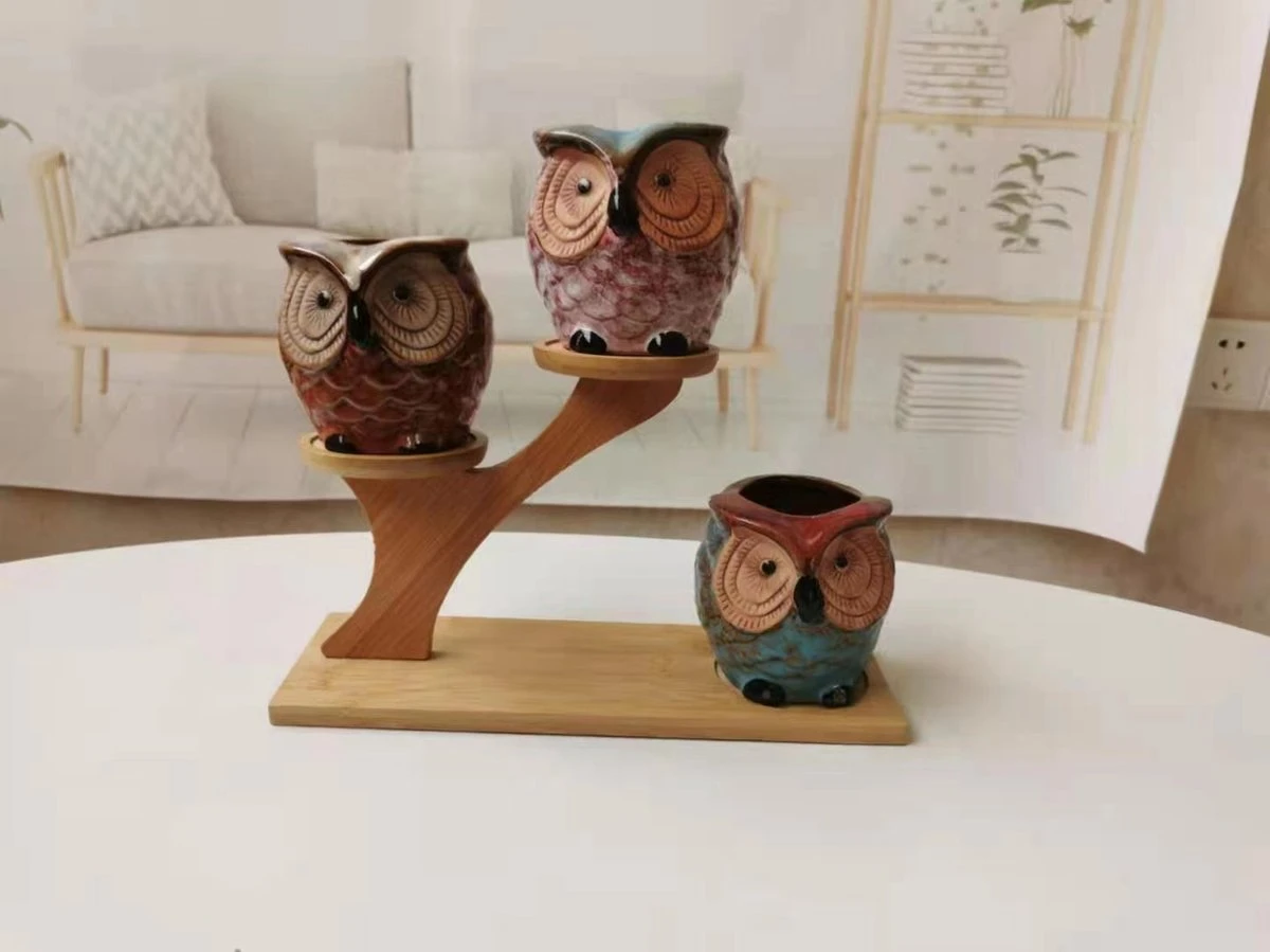 Luxe Bamboe Houten Boom met 3 Keramiek Uil Bloempotten/Plantenpotten op Standaard/Voet voor Binnen en Buiten - Modern Design Bloempot/Plantenpot op Poten/Pootjes-Plantenbak Mini Cactus nep Plant Pot Houder - Kleine Bloembakken Plantenrek/Plantenkurk Luxe Bamboe Houten Boom Met 3 Keramiek Uil Bloempotten/Plantenpotten Op Standaard/Voet Voor Binnen En Buiten - Modern Design Bloempot/Plantenpot Op Poten/Pootjes-Plantenbak Mini Cactus Nep Plant Pot Houder - Kleine Bloembakken Plantenrek/Plantenkurk -Tuinmeubelseries Winkel 1200x899 27