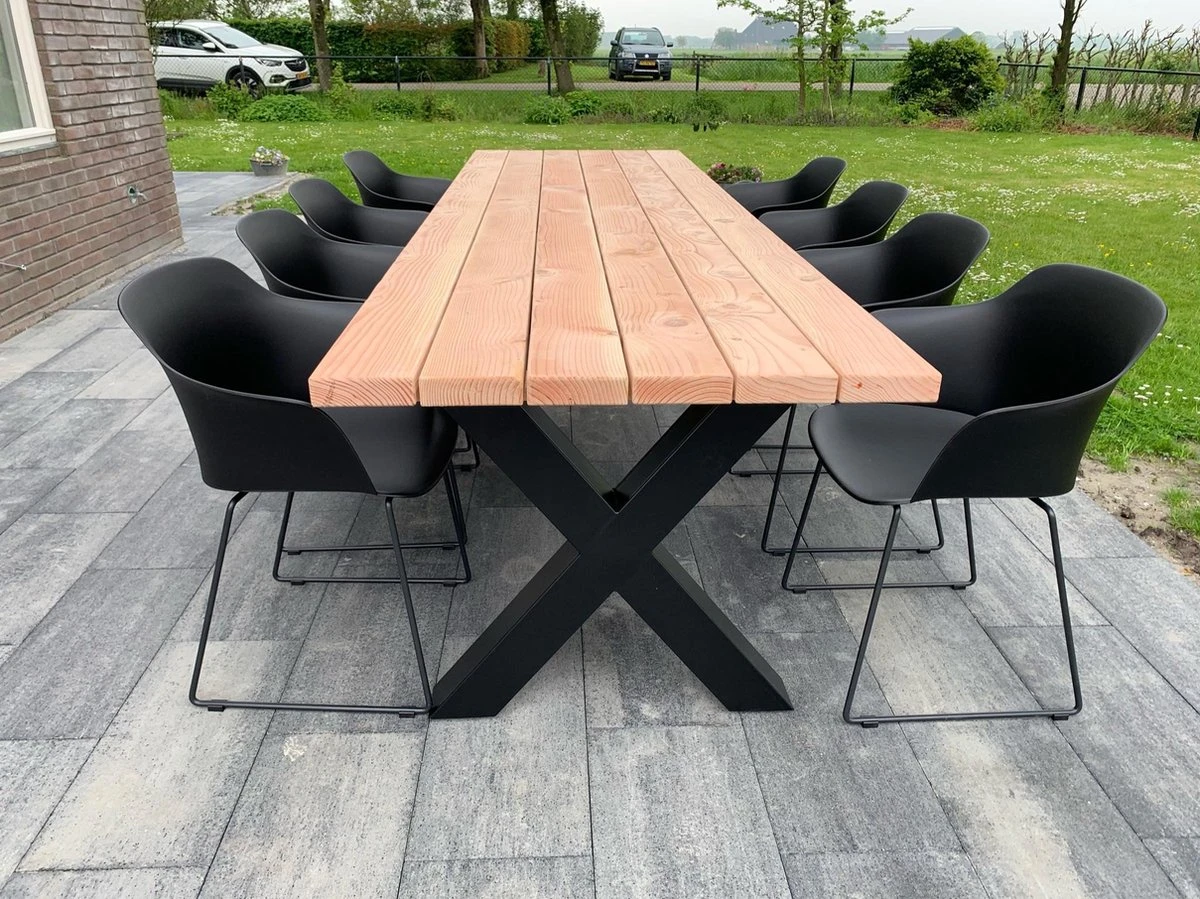 Tuintafel Douglas 300 cm x 90 cm | Stalen Poten | 8-10 personen | DuuMaa Tuintafel Douglas 300 Cm X 90 Cm | Stalen Poten | 8-10 Personen | DuuMaa -Tuinmeubelseries Winkel 1200x899 7
