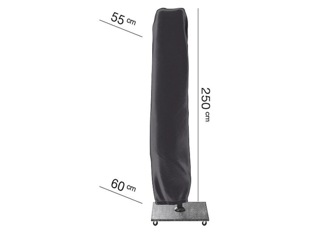 AeroCover parasolhoes - Zweef Parasols - Grijs - 250x55 cm (HxB) AeroCover Parasolhoes - Zweef Parasols - Grijs - 250x55 Cm (HxB) -Tuinmeubelseries Winkel 1200x900 2