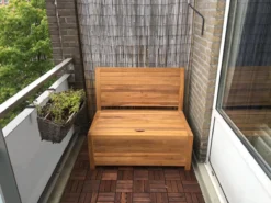 Kleine Teakhouten Tuinbank Met Opbergruimte - 100 X 60 X 90 Cm - Duurzaam Teakhout - Blijft Strak En Mooi - Sterke Constructie Om Lang Mee Te Gaan -Tuinmeubelseries Winkel 1200x900 8