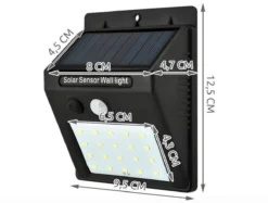Solar LED Lamp Met Bewegingssensor - 20 LEDs - Zwart - Voor Buiten - Zonne-energie 3 Solar LED Lamp Met Bewegingssensor - 20 LEDs - Zwart - Voor Buiten - Zonne-energie -Tuinmeubelseries Winkel 1200x908 3