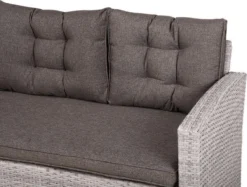 Beliani VITERBO - Loungeset Voor 8 - Grijs - PE Rotan -Tuinmeubelseries Winkel 1200x909 1