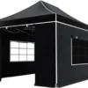 Easy Up 3x4,5m Zwart Luxe Partytent Opvouwbaar