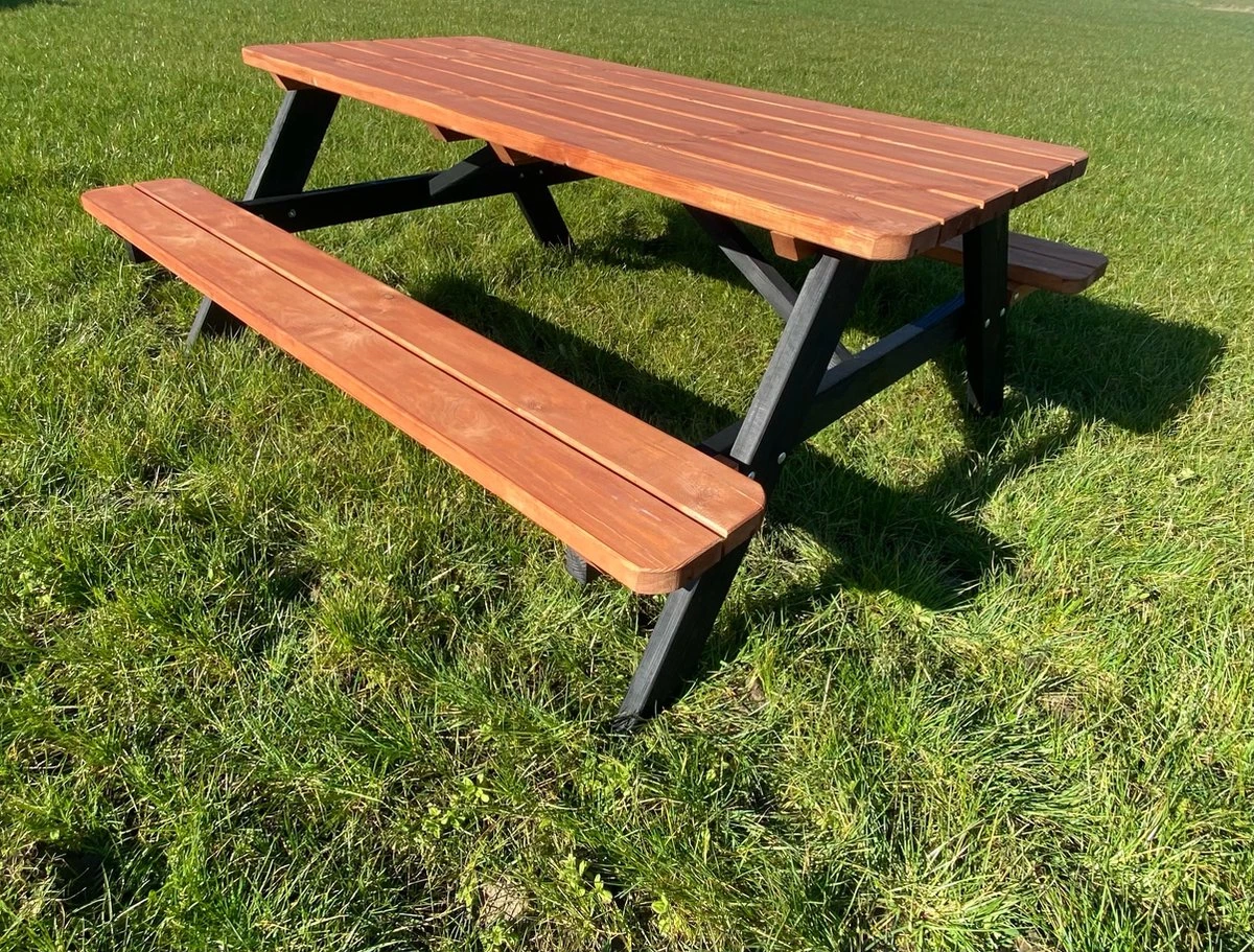 Goedkopepicknicktafels.nl | Zwart Bruine XL Picknicktafel Bruno | Tuintafel 6 persoons | Bruin Zwart Gespoten Gedroogd Grenen Hout! Goedkopepicknicktafels.nl | Zwart Bruine XL Picknicktafel Bruno | Tuintafel 6 Persoons | Bruin Zwart Gespoten Gedroogd Grenen Hout! -Tuinmeubelseries Winkel 1200x911 1