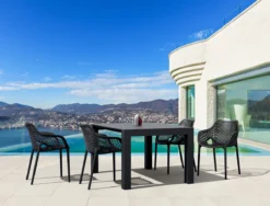 Air XL Stapelbare Tuinstoel Set Van 4 Stuks - Zwart -Tuinmeubelseries Winkel 1200x913 1