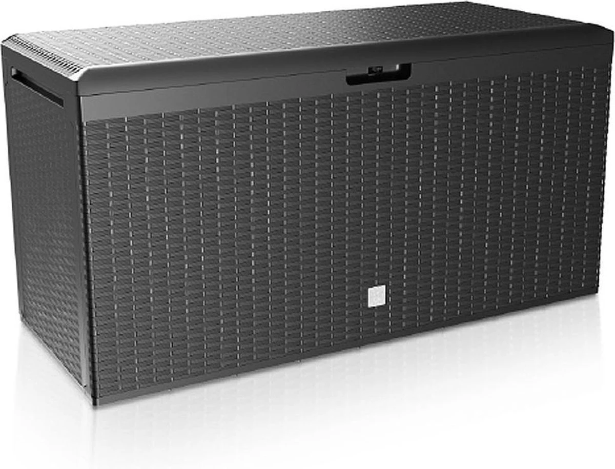 Opbergbox met Deksel – Waterdicht Wielen 290 L -Antraciet Prosperplast Opbergbox Met Deksel – Waterdicht Wielen 290 L -Antraciet -Tuinmeubelseries Winkel 1200x915 4