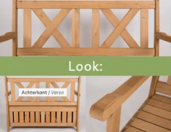 Needs&wants® Houten Tuinbank Met Opbergruimte, 2-zits Kistbank Houten Klassieke Bank Opslag, Grote Tuinopbergbank Van Massief Hout Weerbestendig Voor Buiten Tuin, Balkon, Terras, 115x61x85 Cm, Donker-bruin 3 Needs&wants® Houten Tuinbank Met Opbergruimte, 2-zits Kistbank Houten Klassieke Bank Opslag, Grote Tuinopbergbank Van Massief Hout Weerbestendig Voor Buiten Tuin, Balkon, Terras, 115x61x85 Cm, Donker-bruin -Tuinmeubelseries Winkel 1200x922 2