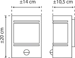 Smartwares Alicante Wandlamp – Roestvrijstaal – Bewegingssensor – E27 Fitting - 10.010.26 6 Smartwares Alicante Wandlamp – Roestvrijstaal – Bewegingssensor – E27 Fitting - 10.010.26 -Tuinmeubelseries Winkel 1200x934 2