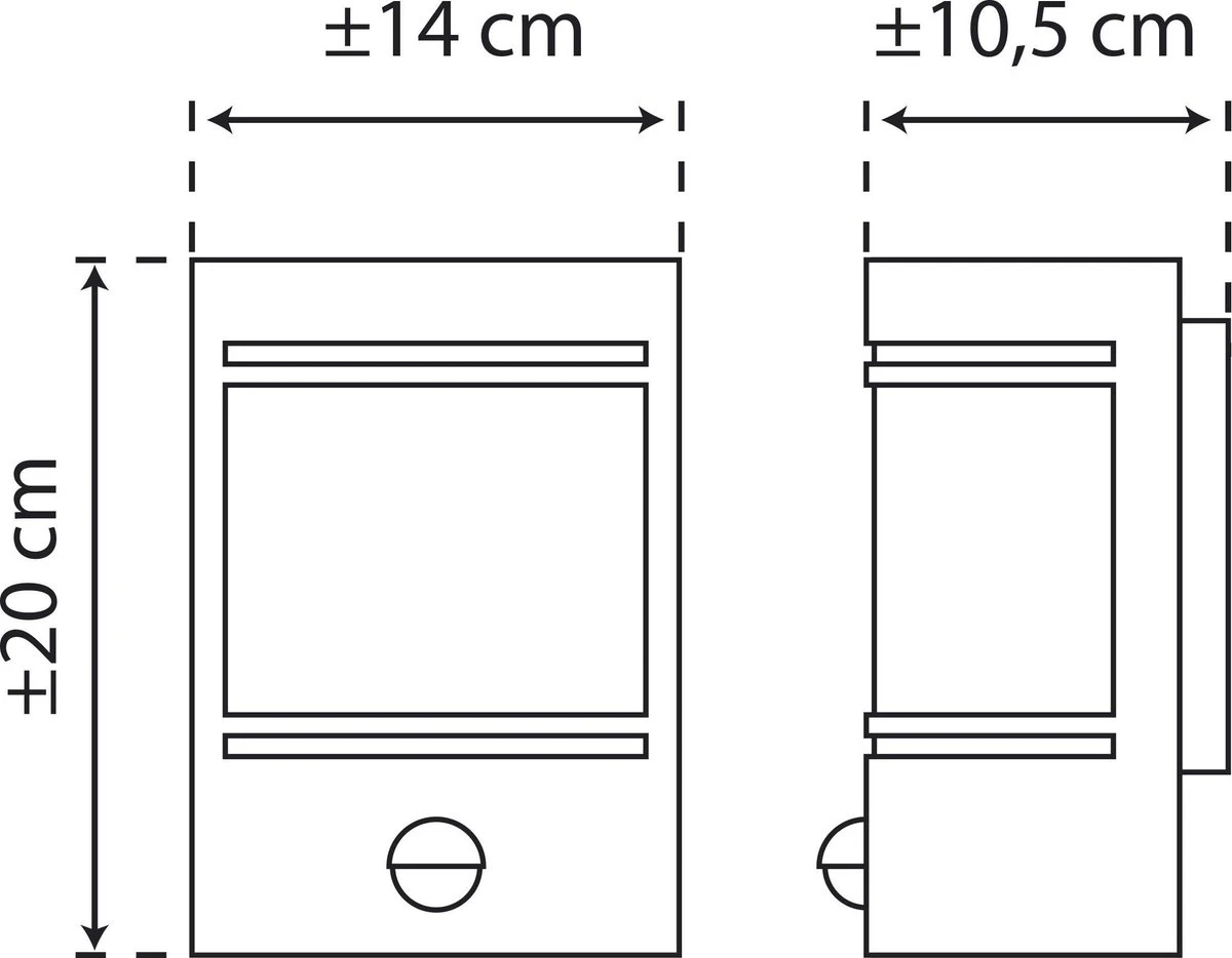 Smartwares Alicante Wandlamp – Roestvrijstaal – Bewegingssensor – E27 fitting - 10.010.26 Smartwares Alicante Wandlamp – Roestvrijstaal – Bewegingssensor – E27 Fitting - 10.010.26 -Tuinmeubelseries Winkel 1200x934 2