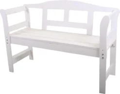 SenS-Line Friesen Tuinbank - Hout - Wit -Tuinmeubelseries Winkel 1200x937