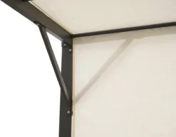 MaxxGarden Pergola - Partytent - Tuinpaviljoen Met één Gesloten Zijkant - 3x3x2,3 M - Cream -Tuinmeubelseries Winkel 1200x940 2