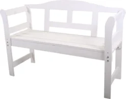 SenS-Line Friesen Tuinbank - Hout - Wit -Tuinmeubelseries Winkel 1200x940