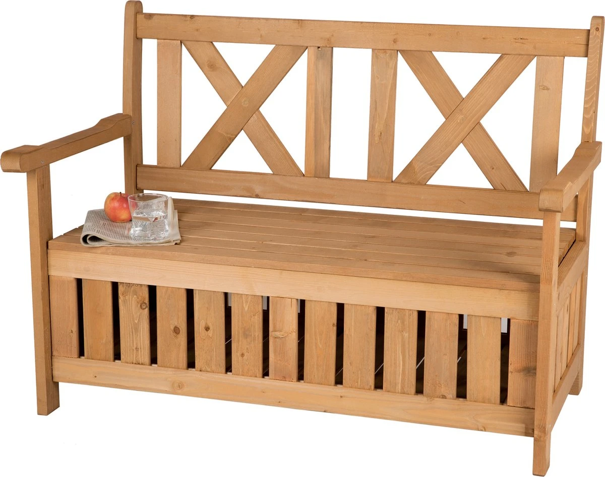 needs&wants® Houten tuinbank met opbergruimte, 2-zits kistbank houten klassieke bank opslag, Grote tuinopbergbank van massief hout weerbestendig voor buiten tuin, balkon, terras, 115x61x85 cm, donker-bruin Needs&wants® Houten Tuinbank Met Opbergruimte, 2-zits Kistbank Houten Klassieke Bank Opslag, Grote Tuinopbergbank Van Massief Hout Weerbestendig Voor Buiten Tuin, Balkon, Terras, 115x61x85 Cm, Donker-bruin -Tuinmeubelseries Winkel