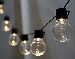 Aigostar 10VRG Solar Lichtsnoer - Lichtslinger Op Zonne-energie - Lampjes Slinger - 20 Transparante LED - 3000K - 5.8 Meter -Tuinmeubelseries Winkel 1200x952 1