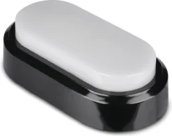 V-Tac Zwarte Ovale LED Plafondlamp Klein -Tuinmeubelseries Winkel 1200x954 1